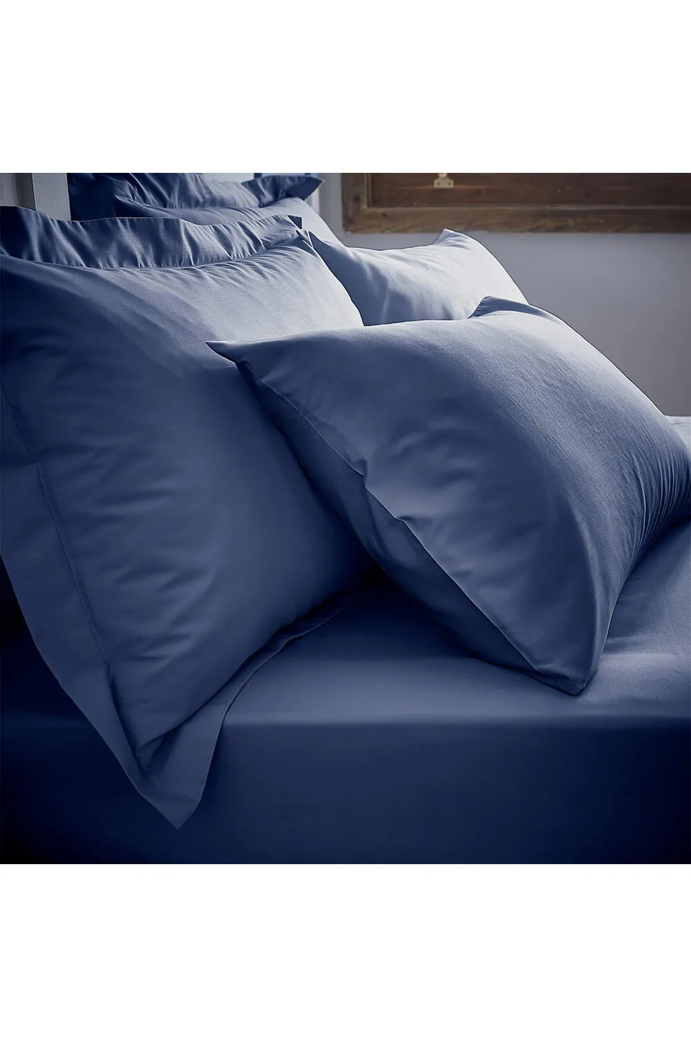 200 Thread Count Deep Fitted Sheet - Navy