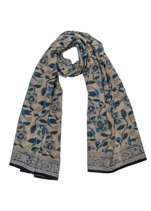 600-069 Women's Scarf - Hand Block Printed