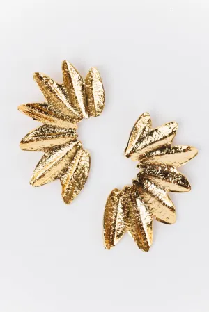 Abientot Earrings Mini- Gold by Treasure Jewels