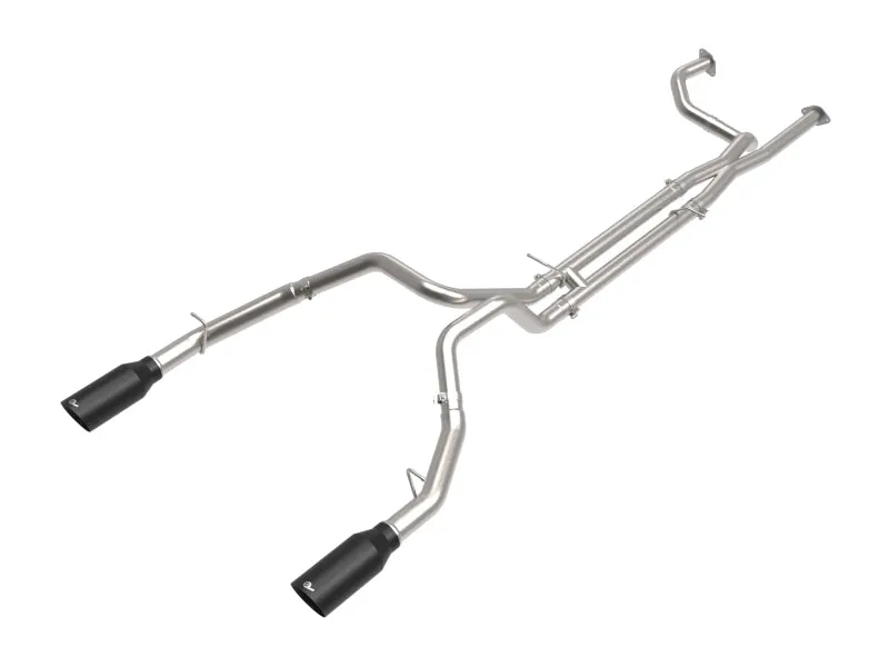 aFe Vulcan Series 3in 304SS Cat-Back Exhaust 21  Ram 1500 TRX V8-6.2L w/ Black Tips