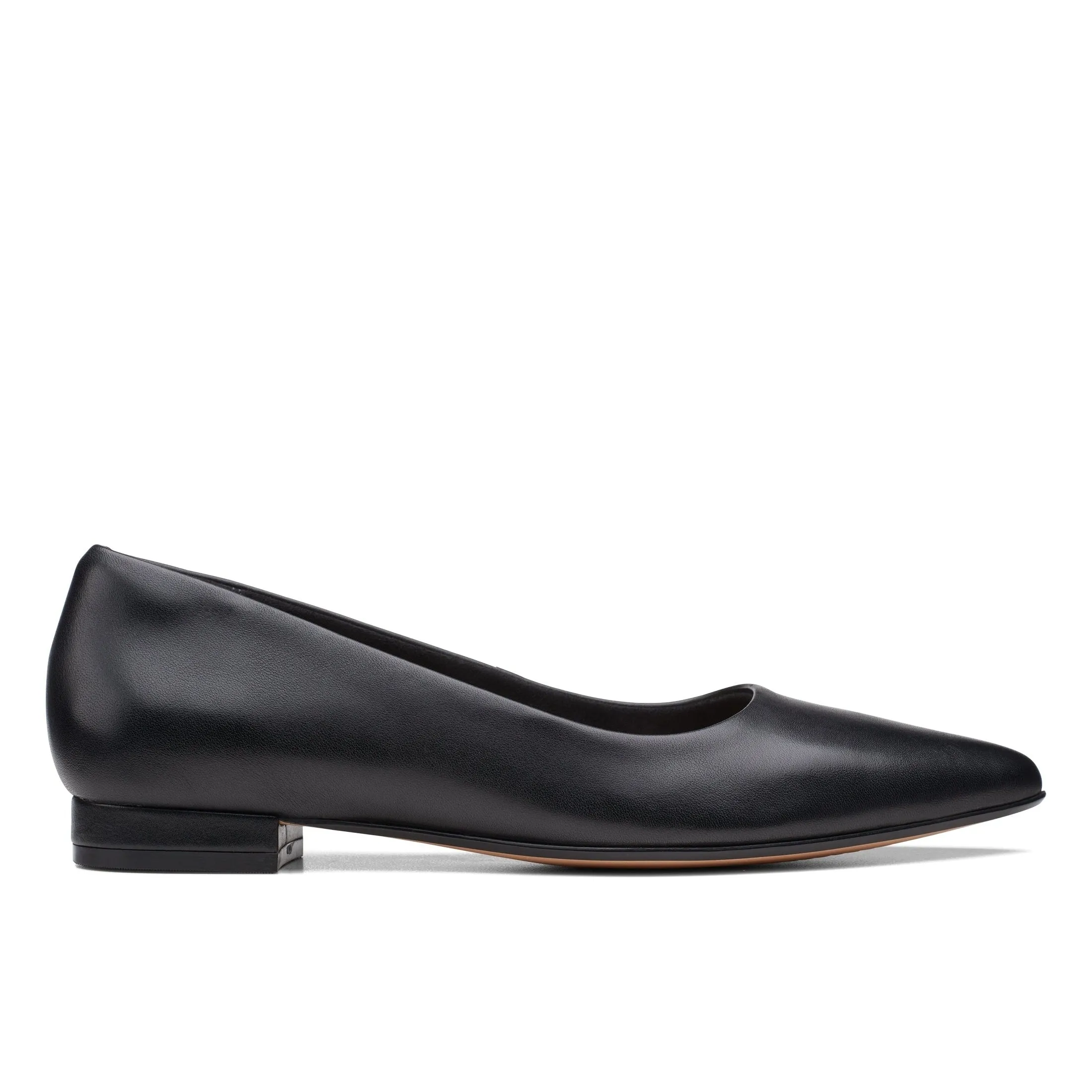 Clarks Laina15 Step Black Leather