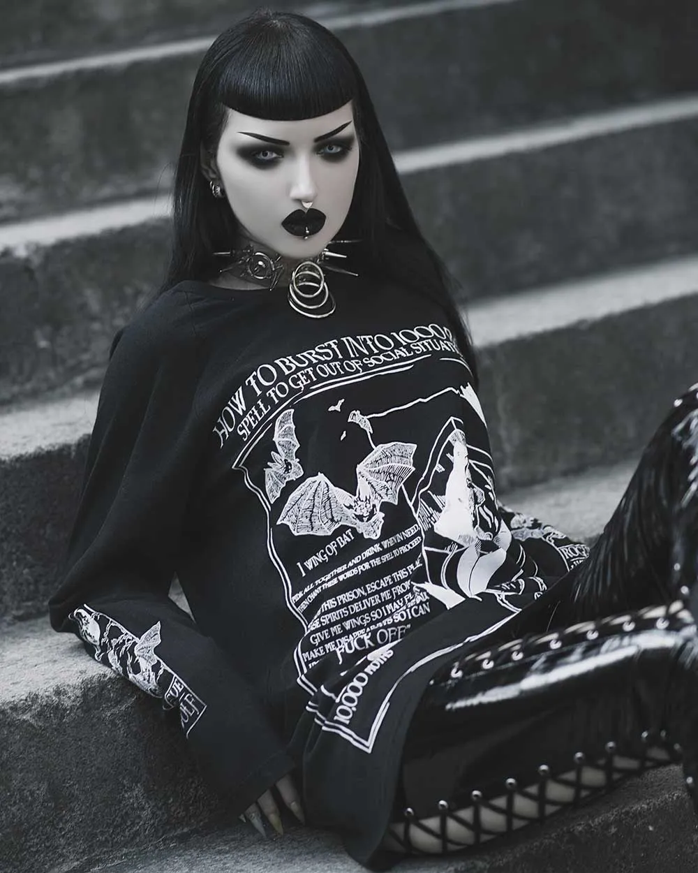 Dramatic Exit Spell - Long Sleeve Tee