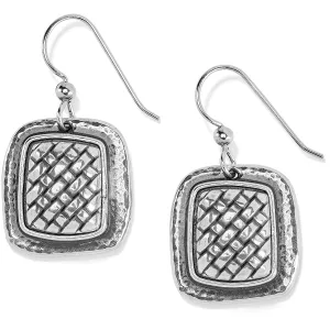 Ferrara Artisan Square French Wire Earrings