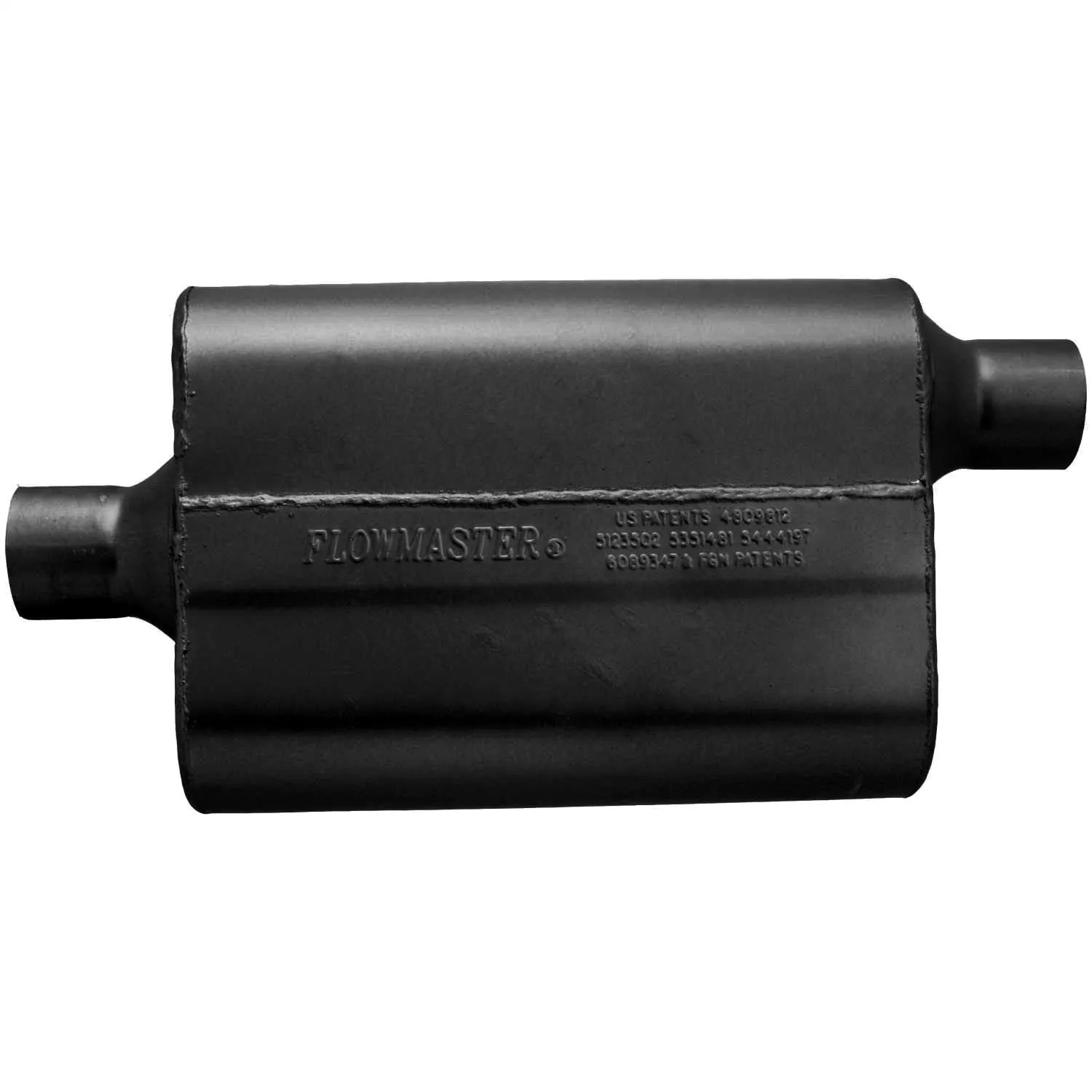 Flowmaster 40 Series Delta Flow Muffler - 2.25" Center Inlet / Offset Outlet