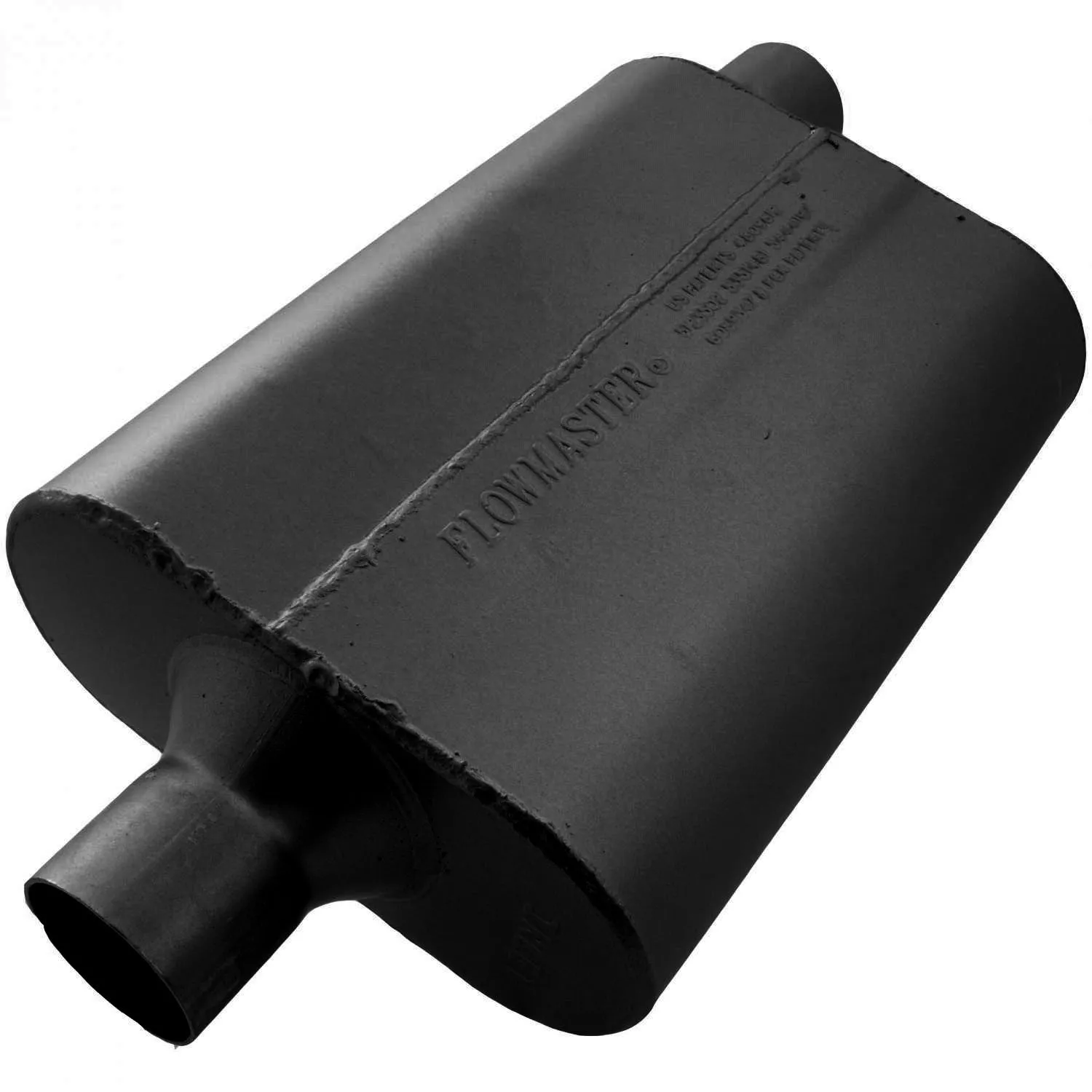 Flowmaster 40 Series Delta Flow Muffler - 2.25" Center Inlet / Offset Outlet