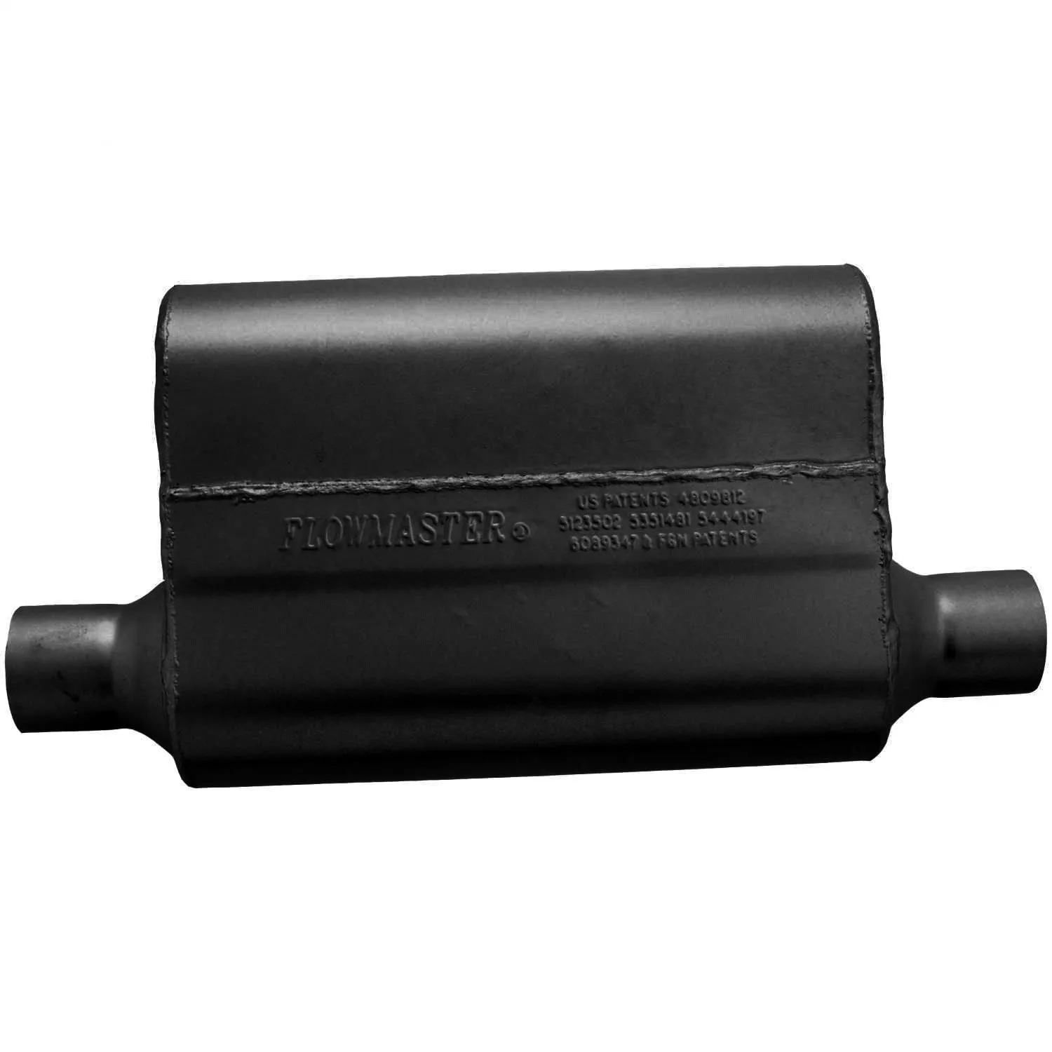 Flowmaster 40 Series Delta Flow Muffler - 2.25" Offset - Inlet / Same Side Offset Outlet