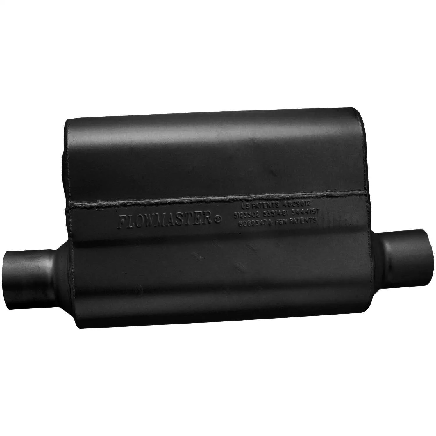 Flowmaster 40 Series Delta Flow Muffler - 2.5" Offset - Inlet / Same Side Offset Outlet