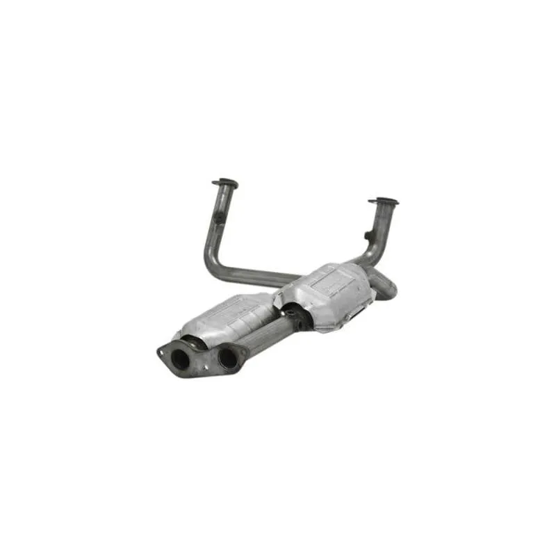 Flowmaster 49 State Direct-Fit Catalytic Converter Stainless Natural Small Block Chevy - GM Fullsize Truck/SUV 1996-2000