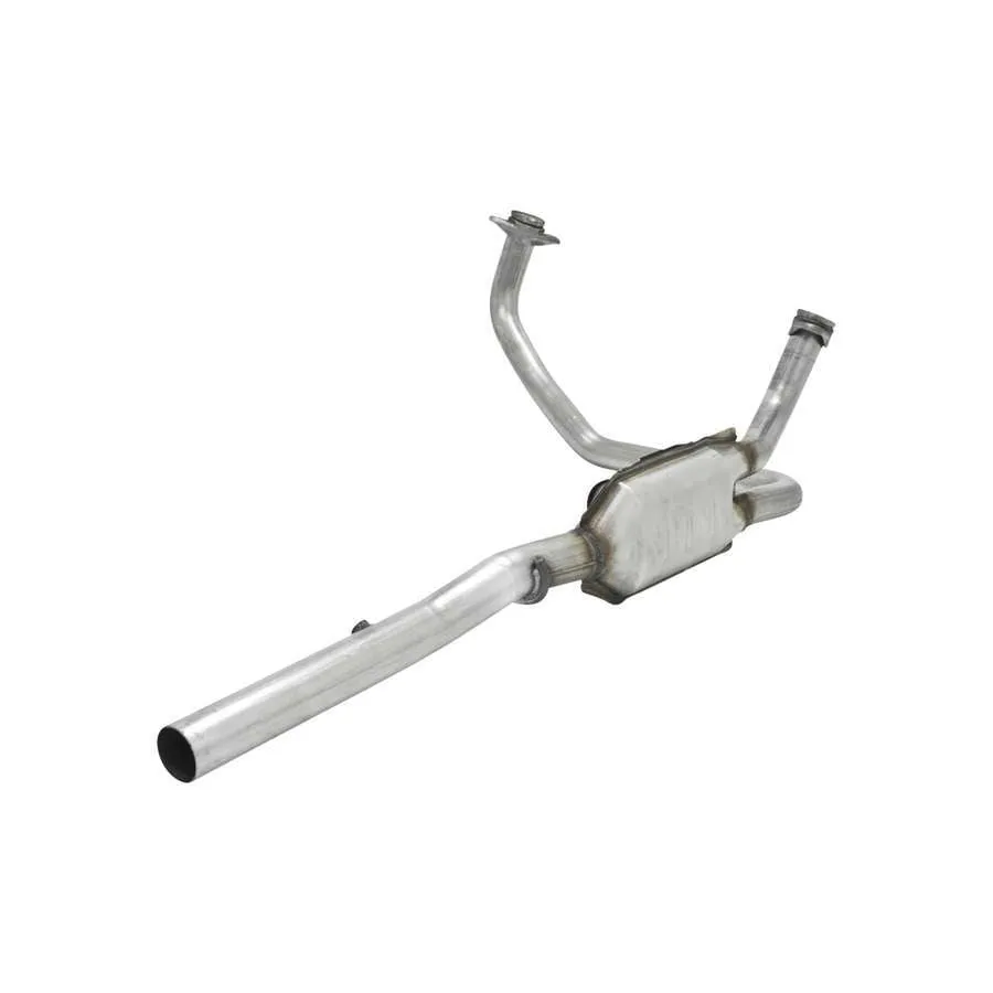 Flowmaster 49 State Direct-Fit Catalytic Converter Stainless Natural Small Block Mopar - Dodge Fullsize Truck 1994-2000