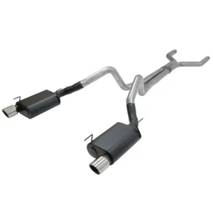 Flowmaster American Thunder Cat-Back Dual Exhaust System - 2005-10 Ford Mustang GT/GT500/California Special/Convertible 4.6L/5.4L