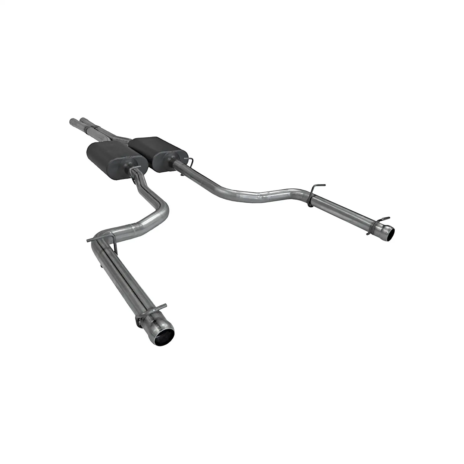 Flowmaster American Thunder Dual Exhaust System - 2009-14 Dodge Challenger 5.7L