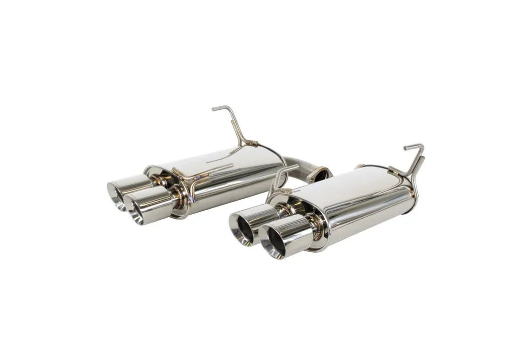 Grimmspeed Catback Exhaust System, Un-Resonated - Subaru 11-21 WRX/STI SEDAN - 070034