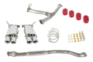 Grimmspeed Catback Exhaust System, Un-Resonated - Subaru 11-21 WRX/STI SEDAN - 070034