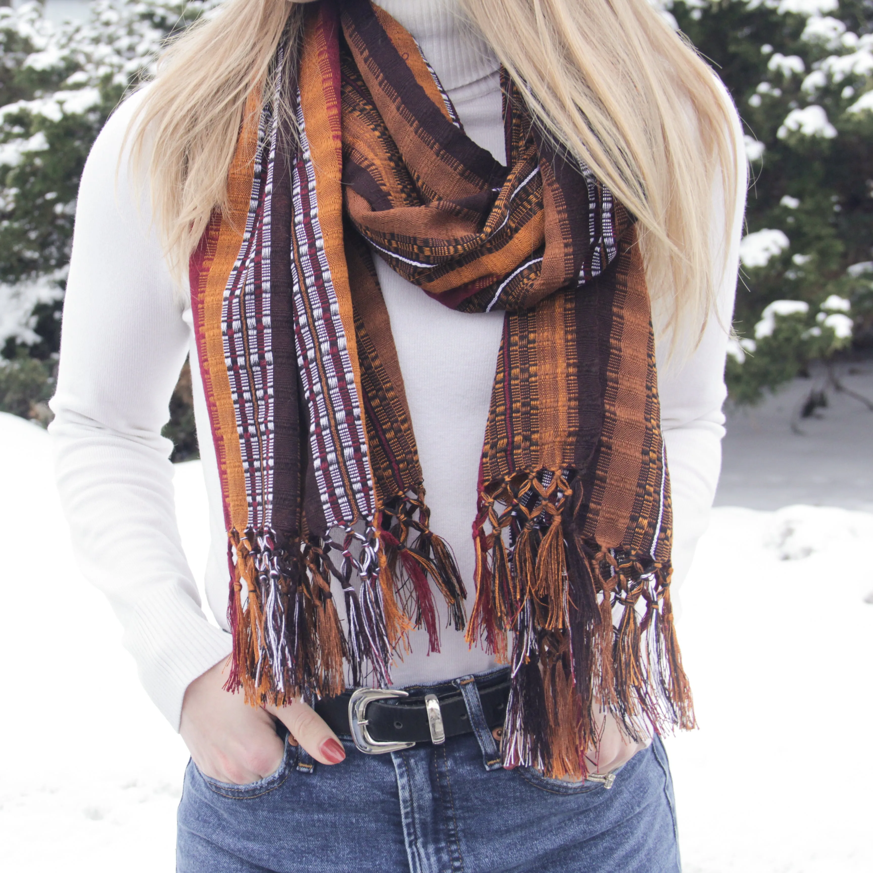 Hand-Sewn Scarf