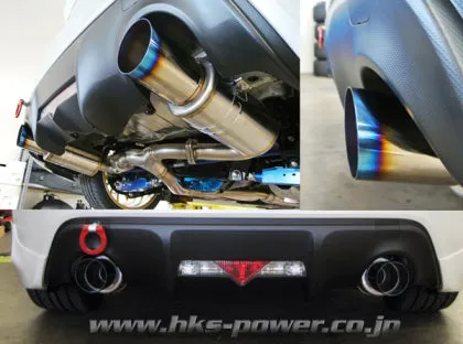 HKS Hi-Power Muffler SPEC-L LightWeight Catback Exhaust | 2022  Toyota GR86 (32016-BT001)