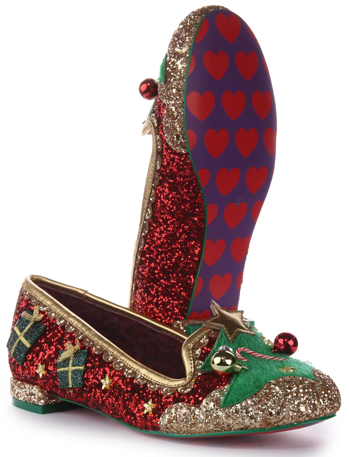 Irregular Choice Under The Tree In Red For Women