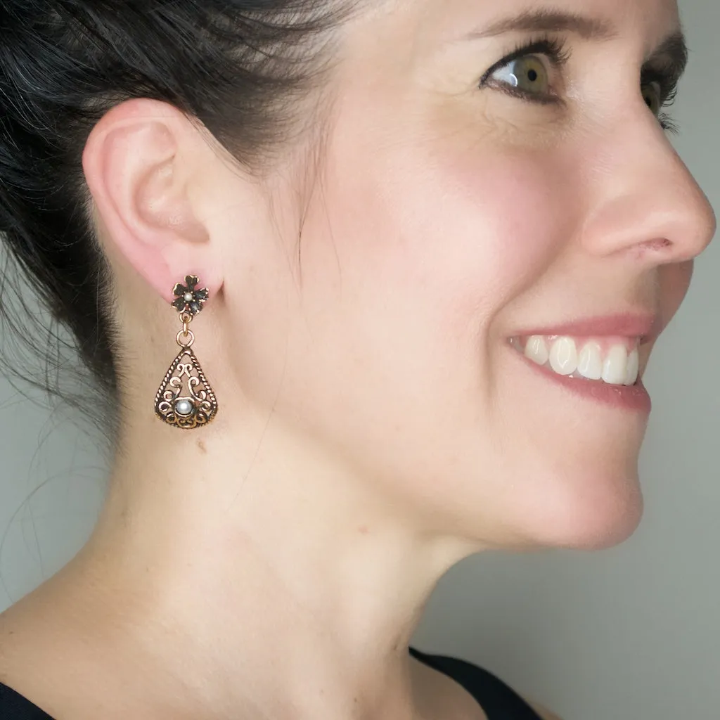 Lace Filigree Earrings