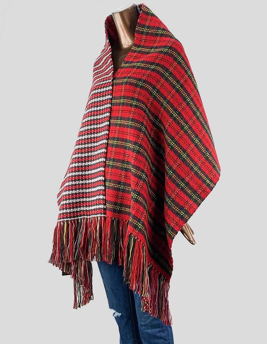 MAJE Red Scarf Wrap w/ Tags