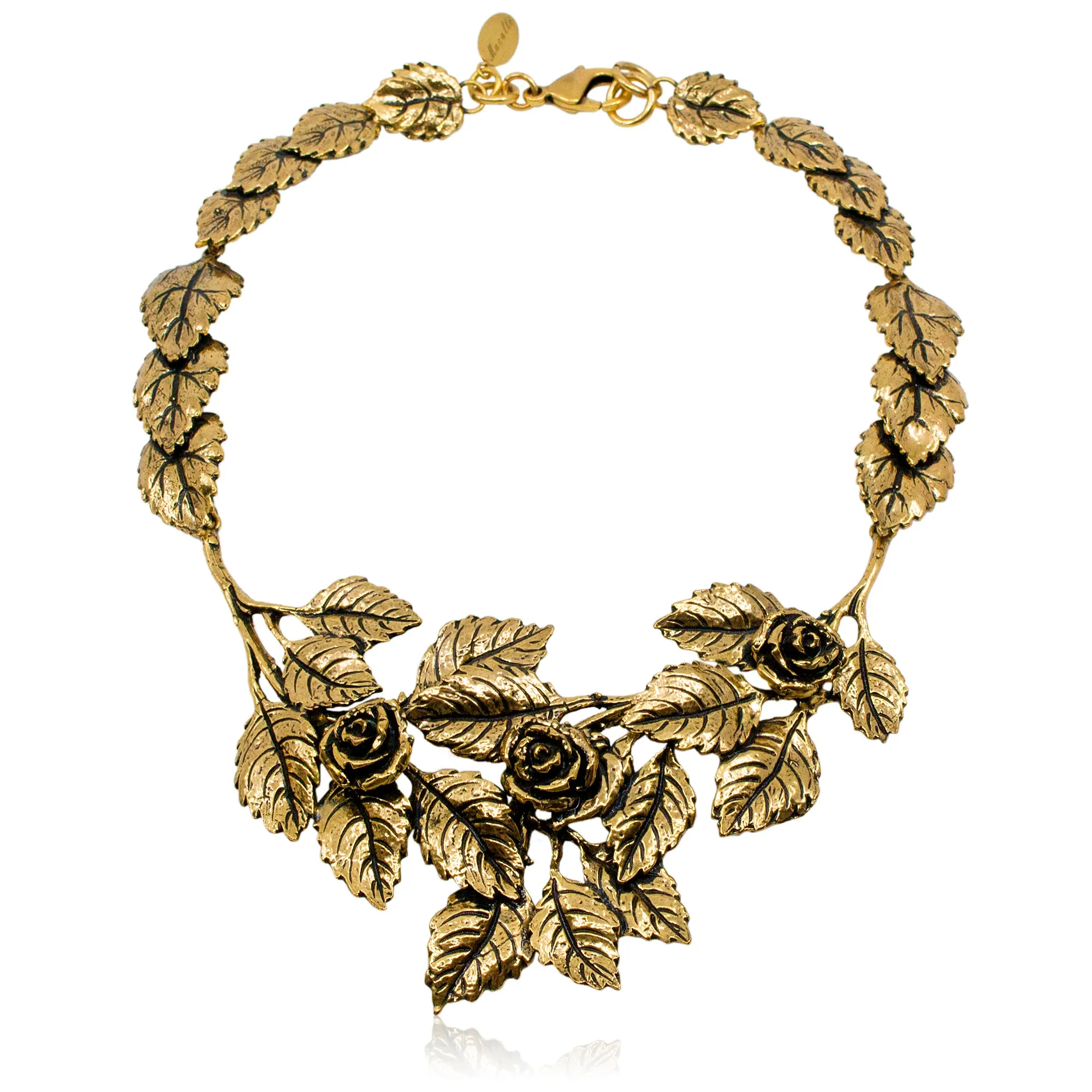 Rose Vine Statement Necklace