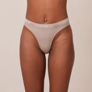 Seamless Thong - Mink