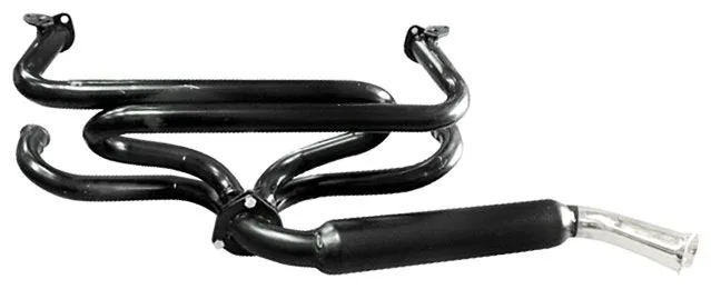 Single Glass Pack Exhaust System, Beetle/Ghia 1966-73