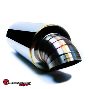 SpeedFactory Racing LT-5 Race Muffler - 2.5 Inch - SF-04-101