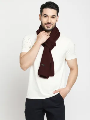 Spykar Wine Cotton Muffler