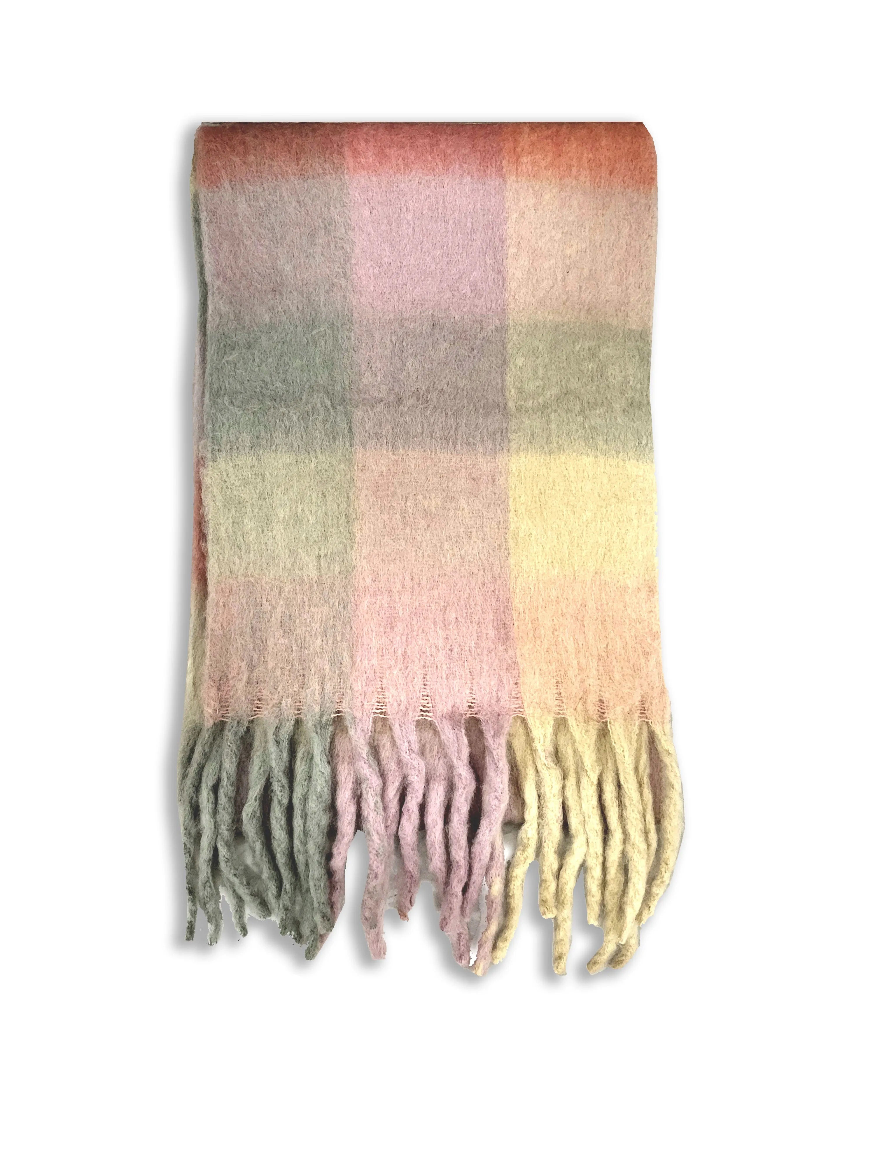 TOG -  RMD220321 - Thick Check Winter Scarf