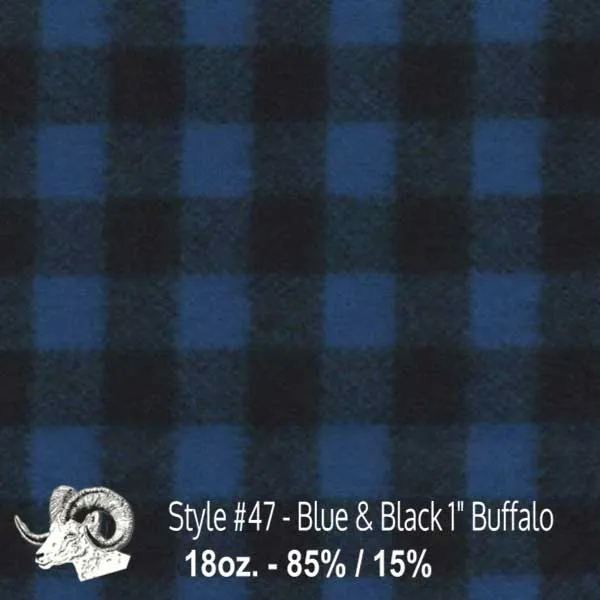 Wool Scarf - Buffalo Check