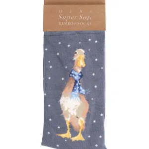 Wrendale Men's 'Scarves' Duck Socks